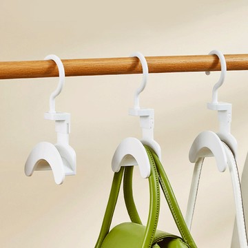 包包收納掛架/掛勾/領帶衣帽架-3入 單一規格