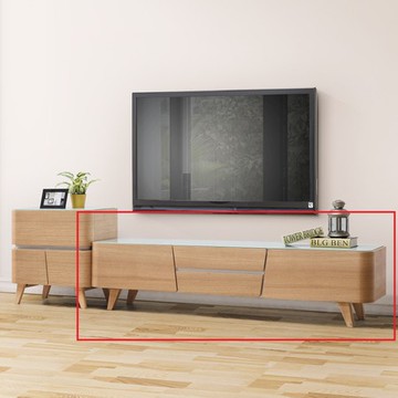 傑恩5.5尺原木長櫃