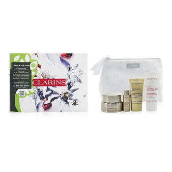 Clarins 克蘭詩 (嬌韻詩) Nutri-Lumiere 套裝 4pcs+1bag-組合