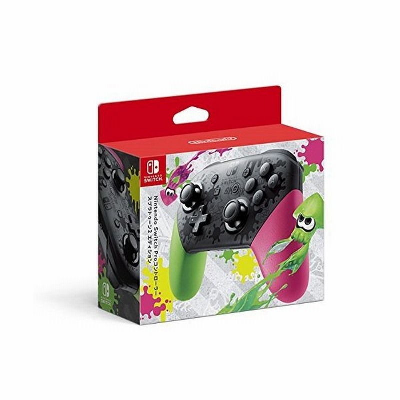 魅力の 任天堂純正品 Nintendo Switch Proコントローラー スプラトゥーン2エディション 販売用ページ Nscci In