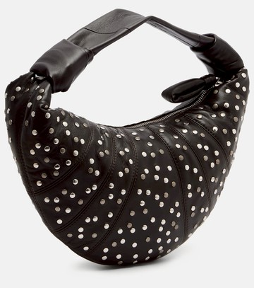 Lemaire Croissant Large leather shoulder bag