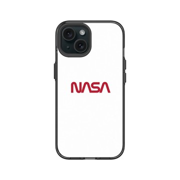 iPhone 15 Clear 酷墨灰 - NASA - The Worm (White)