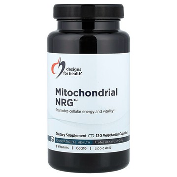 Designs For Health, 線粒體 NRG™，120 粒素食膠囊