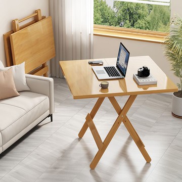 可折疊桌餐桌家用戶型小桌子簡易圓桌出租屋戶外便攜擺攤吃飯方桌