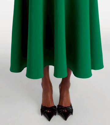 Safiyaa Stephanie draped crêpe cocktail dress