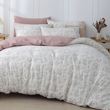 HongYew 鴻宇 8x7特大薄被套 100%精梳純棉 蜜拉 台灣製  1入