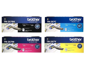 BROTHER TN-267BK+TN-267C+TN-267M+TN-267Y原廠高容碳粉匣4色組 適用: HL-3270CDW /MFC-L3750CDW