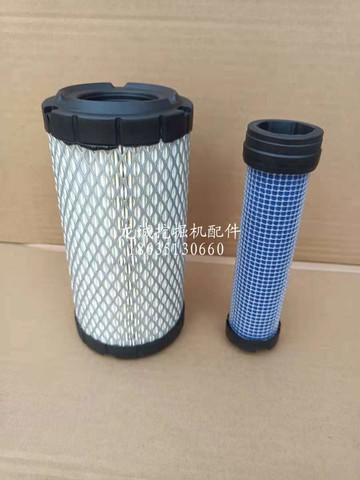 適配挖掘機龍工6016/16/三一16C/雷沃18空氣濾芯濾清器配件