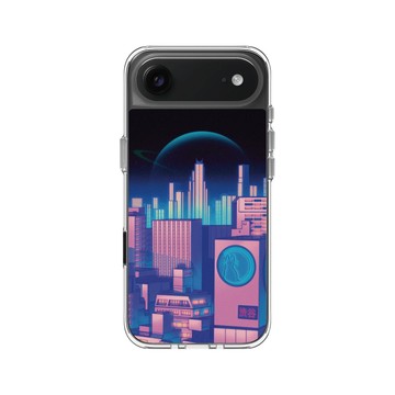 iPhone Air Clear Case（相機按鈕） 透明 - Denise Rashidi (Surudenise) - Space Travel 夢幻旅程