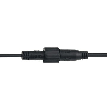 防水插dc線帶螺帽橡皮圈連接線家庭投影儀視頻轉接線DC延長線【宜家良品百貨】