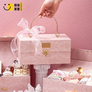 臺灣公司 免運 禮物 結婚禮物 伴手禮 生日禮物 伴手禮女伴娘套裝實用輕奢高級禮品結婚婚禮回禮高檔禮盒生日禮物