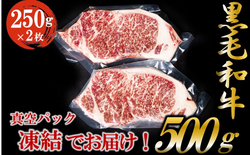 黒毛和牛 ロースステーキ 500g （250g×2枚） 牛肉 お肉 ステーキ ロース