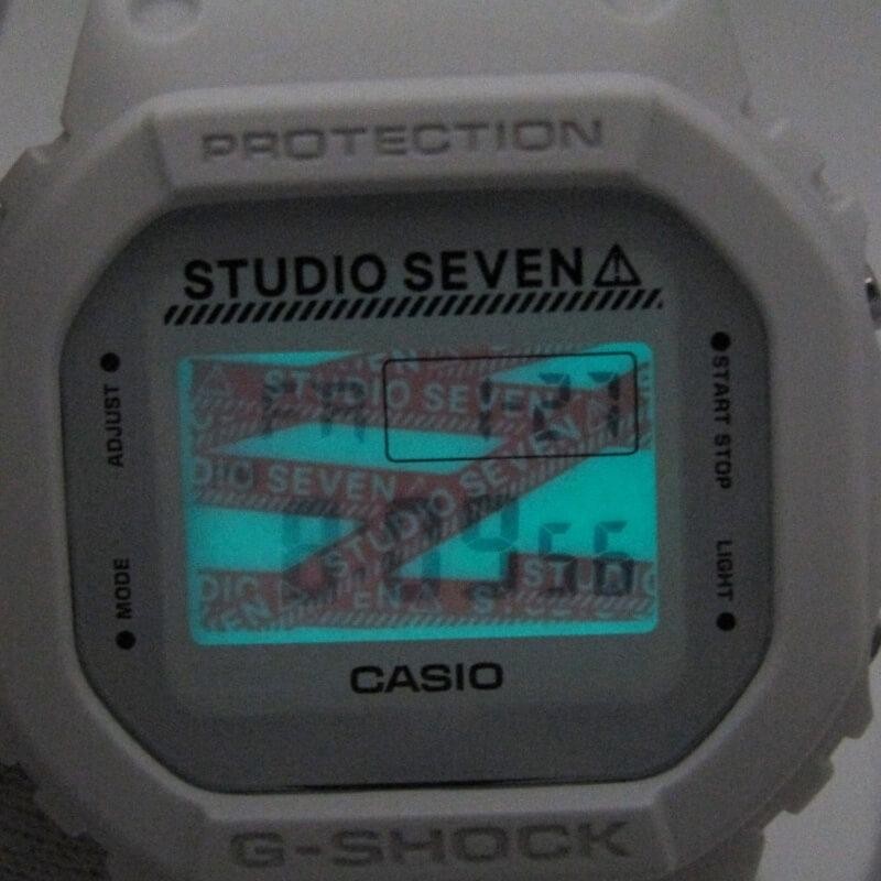 未使用 CASIO G-SHOCK Gショック STUDIO SEVEN DW-5600VT スタジオセブン 別注 本体のみ ホワイト 白  30011843 | LINEブランドカタログ