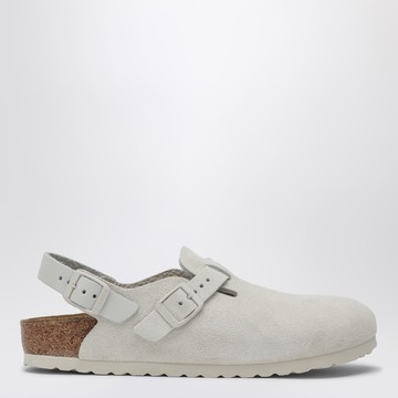 Antique White suede Tokyo loafers