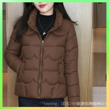 🔥臺灣出貨 2025鞦鼕季新款羽絨棉服女短款時尚加厚保暖顯瘦洋氣百搭女士棉衣 限時特賣X315-10C
