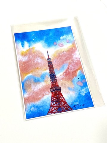 【手繪水彩系列】散裝短卡