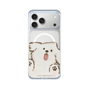 iPhone 17 Pro Max ClearX (MagSafe 兼容) 冰透藍 - YEYE - 溢出的喜悅