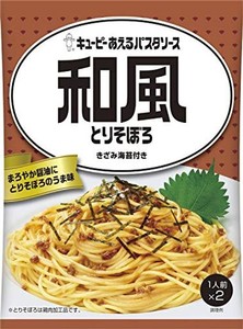 キユーピー あえるパスタソース 和風とりそぼろ 28G×2 ×6個