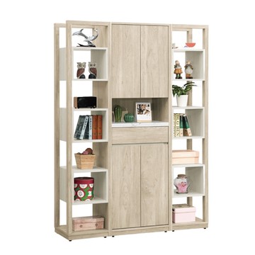 文創集 羅娜4.7尺二門單抽高玄關鞋櫃組合-140x39.5x195.5cm免組