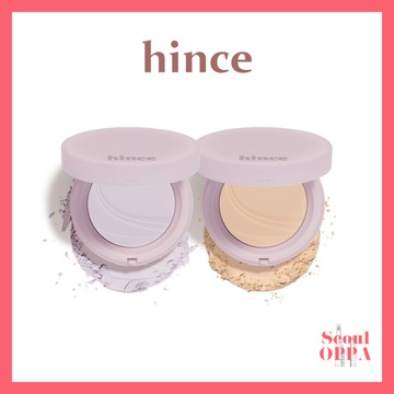 [hince] 裸肌輕感粉餅 12g 蜜粉 氣墊持久化妝遮瑕彩妝 Second Skin Airy Powder