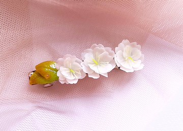 櫻花女神的嫁衣 髮夾
