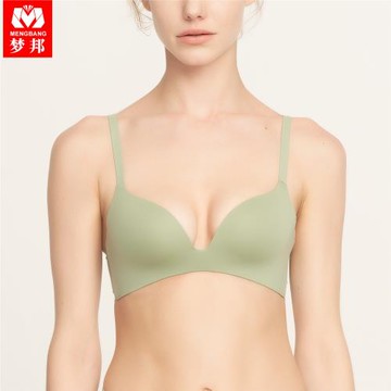 夏季內衣女薄款小胸聚攏性感一片式無鋼圈收副乳防下垂無痕文胸罩