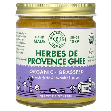 Pure Indian Foods, 有機普羅旺斯香草酥油，7.8 盎司（220 克）