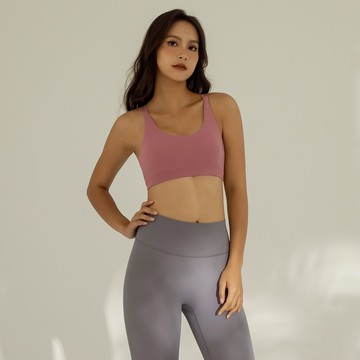 絕版品▸運動內衣中低強度Angel天使美背款-胭脂粉VCstyle3615036