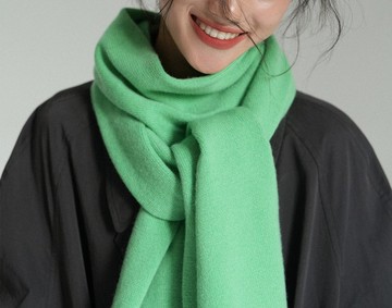 【多色羊毛】法式復古/羊絨長款圍巾