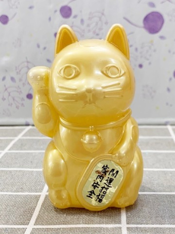 【震撼精品百貨】招財貓_招き猫~日本招財貓風水貓擺飾-金*00131