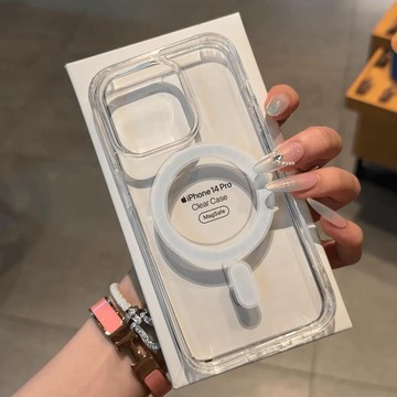 Magsafe 磁吸透明殼 適用iPhone 16 15 14 13 12 11 ProMax Plus 16E 手機殼
