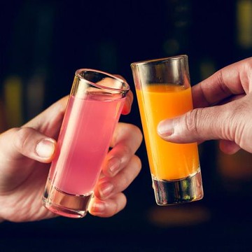 野格杯 雞尾酒杯60ml白酒杯彩虹杯b52一口杯子酒吧洋酒杯子彈杯