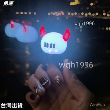 babymonster迷你應援棒戒指燈寶怪應援燈戒指鑰匙扣掛件週邊同款 桃園出貨