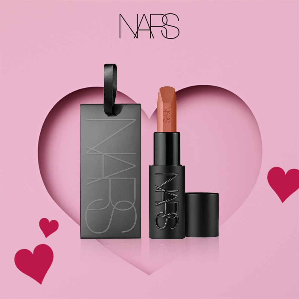 【NARS】全新上市🔥奢慾緞光唇膏 | 射手座的高調生日禮物🎁首選明媚裸粉玫瑰色❤高級都會感(精品口紅/潤感口紅) 聖誕禮物首選🎄交換禮物推薦🎁