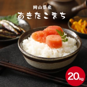 新米 米 20kg お米 こめ 送料無料 お試し 令和5年産 岡山県産あきたこまち20kg(5kg×4袋)