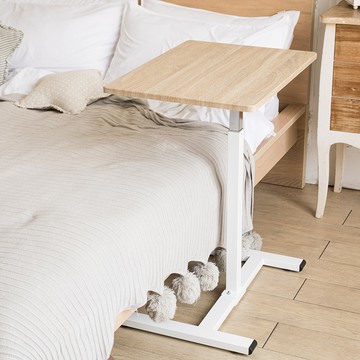 邊桌 升降邊桌 搭配沙發 床邊 書桌 餐桌 吧台 (無杯架/漂流木) 台灣製【52006-PNA】