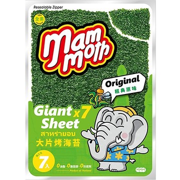 MM象泰式烤海苔/經典原味/6gx7入