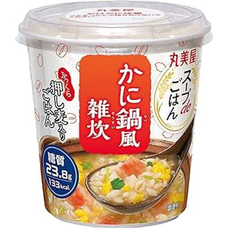 丸美屋 スープdeごはんかに鍋風雑炊 69g ×6個