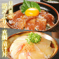 日向灘ぶりと真鯛の漬け丼2種食べ比べセット　100g×8袋　A828