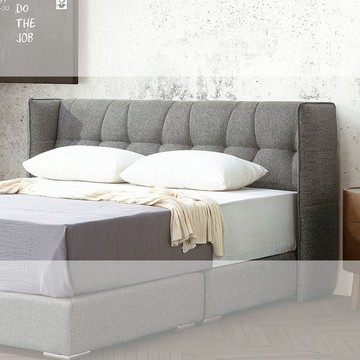 【LOVE樂芙】多安德魯5尺床頭片(G604)(灰布)A25CB1985