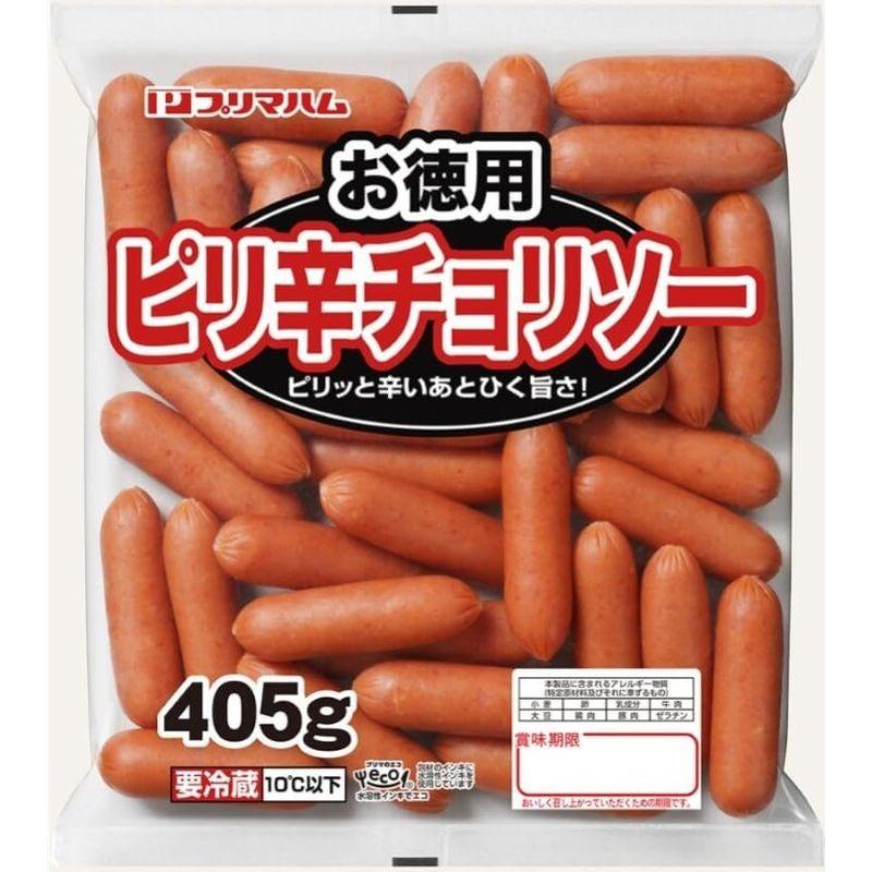 4袋 冷蔵 プリマハム お徳用ピリ辛チョリソー 450g×4袋