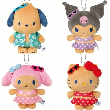 SANRIO 三麗鷗 海灘 曬黑 夜晚派對 泳裝 度假 系列 日本 代購