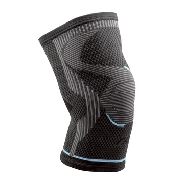 三次元防護彈性萊卡護膝(男女適用)-單支 - XL / 藍