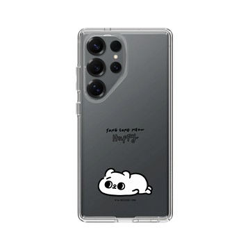 Galaxy S25 Ultra Clear 透明 - 爽爽貓 Song Song Meow by SECOND - Happy