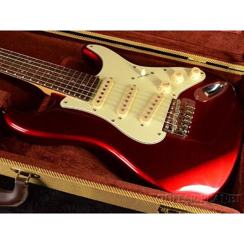 Guitar Planet ミニギター ストラトタイプ キャンディアップルレッド