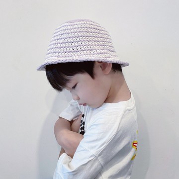 小童條紋漁夫帽