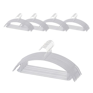 SHABATH 防滑衣架 灰色 防滑耐用 衣物收納好幫手  50個