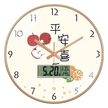 💕首發特殺    鐘錶掛鐘客廳簡約現代家用藝術時尚2023新款輕奢時鐘掛牆石英鐘