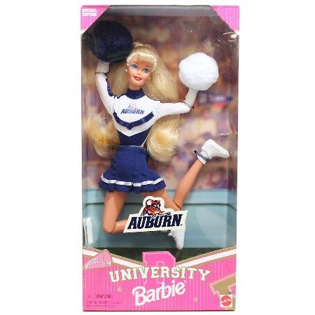 Auburn University Barbie Cheerleader並行輸入品