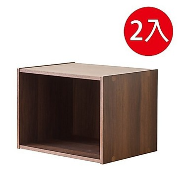 TZUMii 家居E1一格空櫃 層櫃-2入組